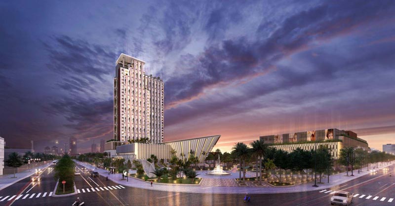 Thiết kế quy hoạch tổ hợp khách sạn 5 sao Hùng Vương Complex